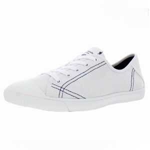 New Kate Spade NY Women's 9 B Tennison Sneaker Optic White-Blazer Blue MSRP $125